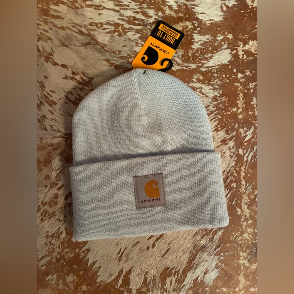 Carhartt Light Blue Beanie